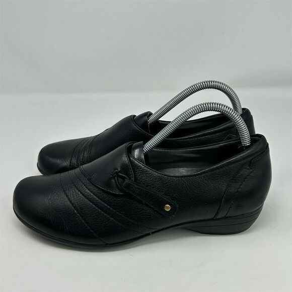 Dansko Franny Women's Black Leather Loafers Size 40 (US 9.5-10) Casual Shoes - Picture 6 of 10